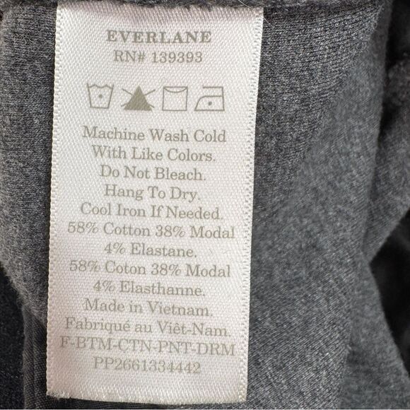 Everlane The Dream Pant Knit Crop Pants Heather Grey Small - Picture 10 of 14